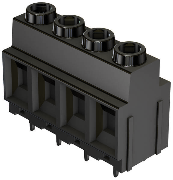 HARTING 14020225402000 Printklemme Polzahl 2 Schwarz