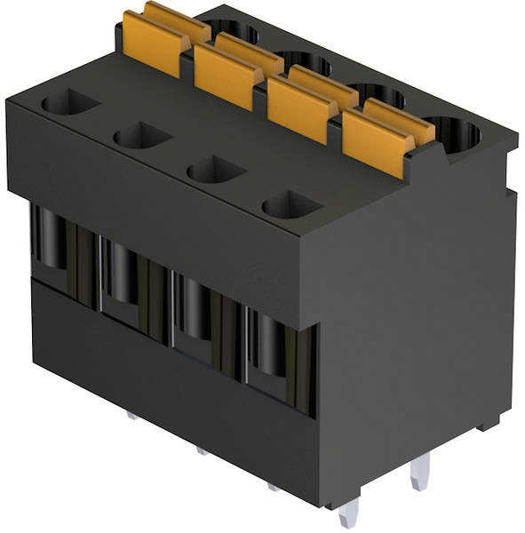 HARTING 14020316101000 Printklemme Polzahl 3 Schwarz