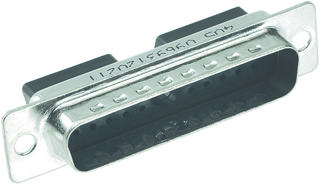 HARTING 09 69 312 0211 0969312021eckverbinder Polzahl: 21 Crimpen
