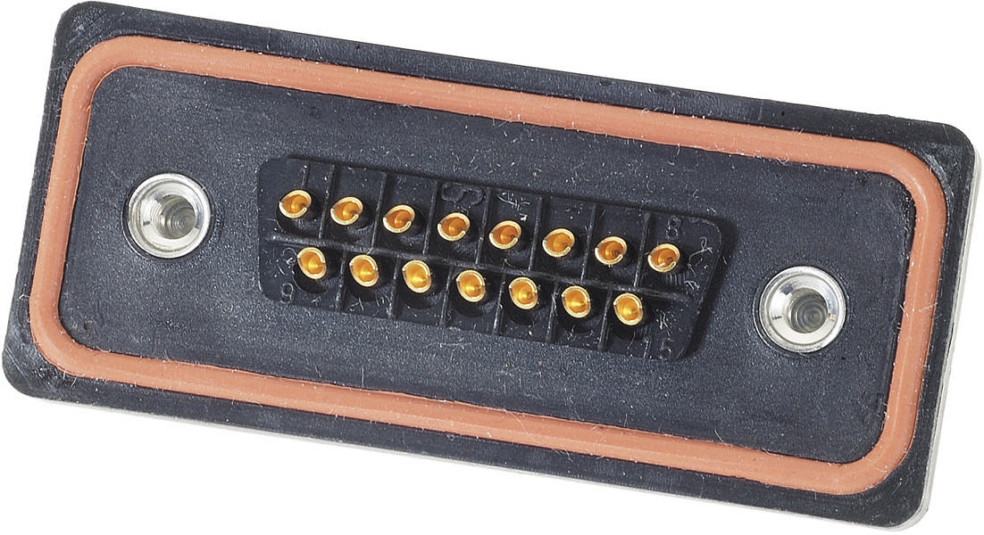 HARTING 09 67 709 8715 09677098715 Steckverbinder Polzahl: 9 Lötkelch
