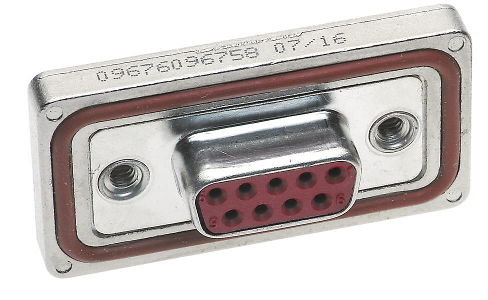 HARTING 09 67 625 6758 09676256758 Steckverbinder Polzahl: 25 Löten