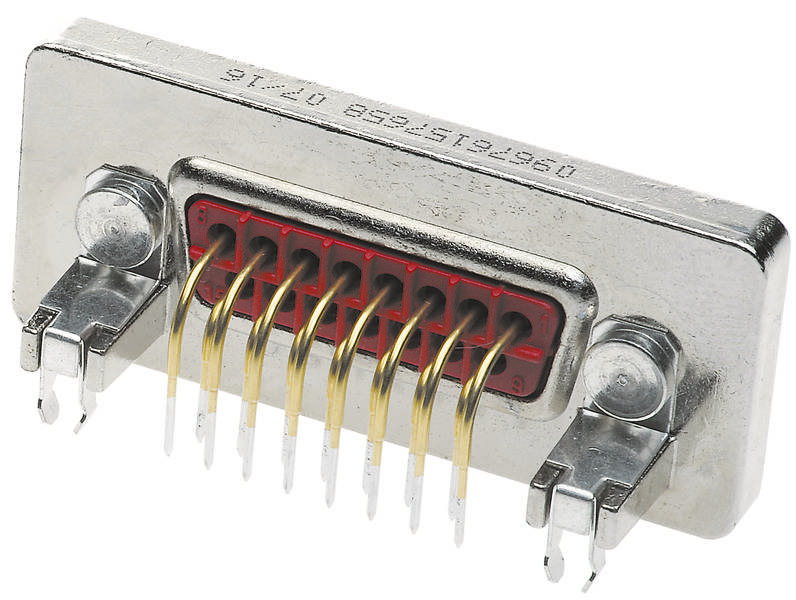 HARTING 09 67 609 9658 09676099658 Steckverbinder Polzahl: 9 Löten