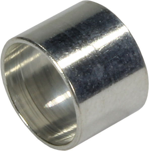 Silberner Metallzylinder mit glatter Oberfläche, etwa 5 cm hoch, ohne sichtbare Markierungen oder Verzierungen.