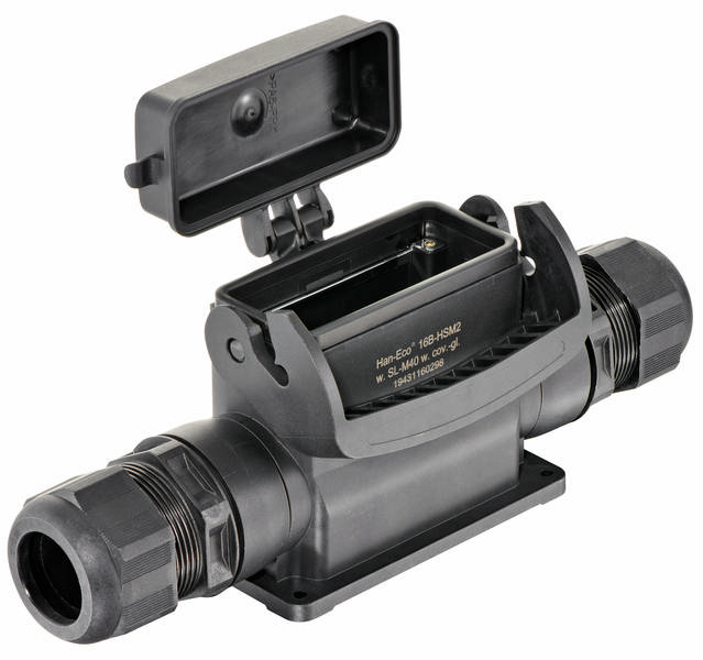 Sockelgehäuse 19 43 116 0298 19431160298 HARTING 1 St.