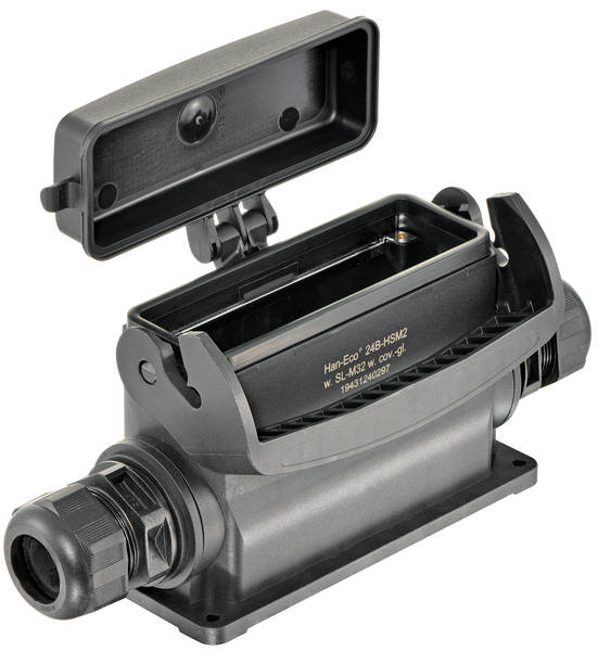 Sockelgehäuse 19 43 124 0297 19431240297 HARTING 1 St.