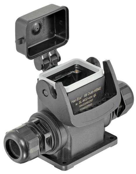 Sockelgehäuse 19 43 306 0297 19433060297 HARTING 1 St.