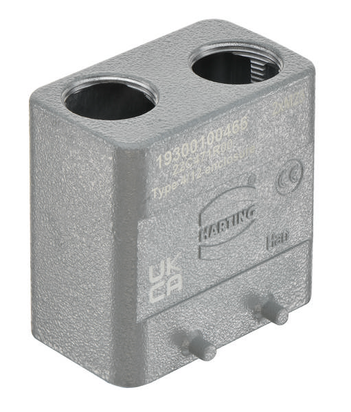 Tüllengehäuse 19 30 010 0466 19300100466 HARTING 1 St.