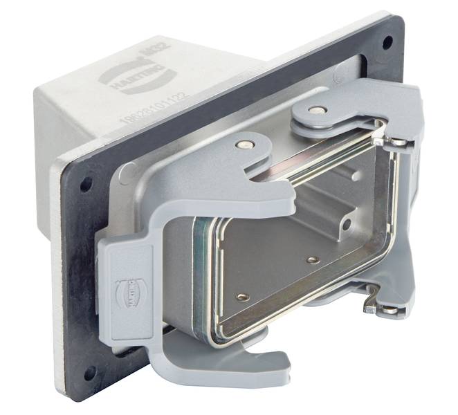 HARTING Wanddurchführungsgehäuse 19 62 810 1122 19628101122 1St.