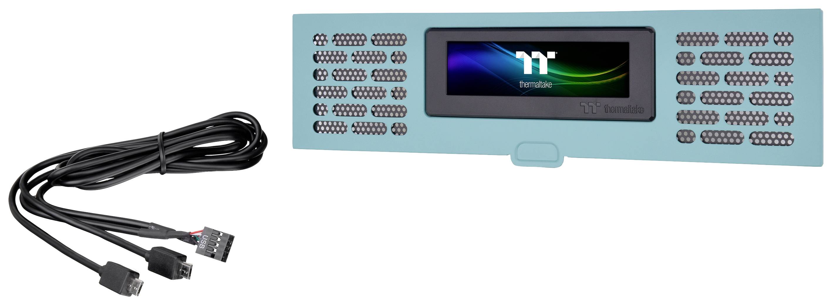 Thermaltake AC-067-OOCNAN-A1 LCD-Panel-Kit Türkis