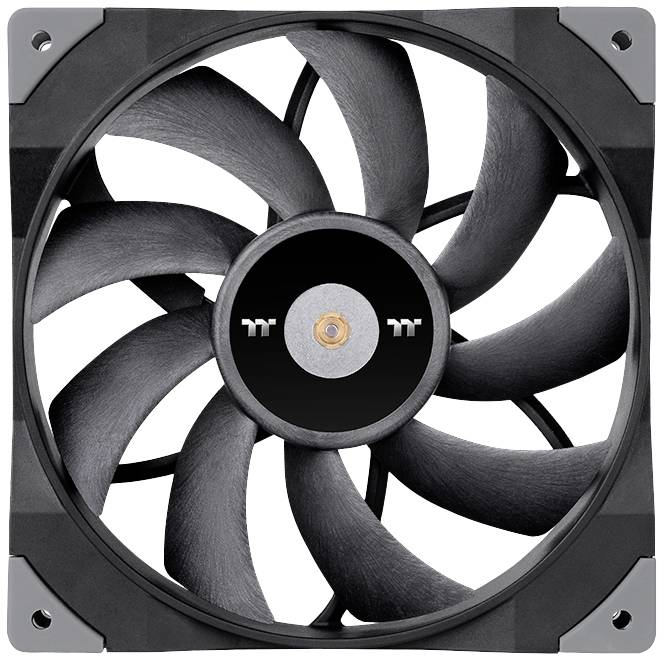 Thermaltake TOUGHFAN 14 PC-Gehäuse-Lüfter Schwarz (B x H x T) 140 x 140 x 25mm