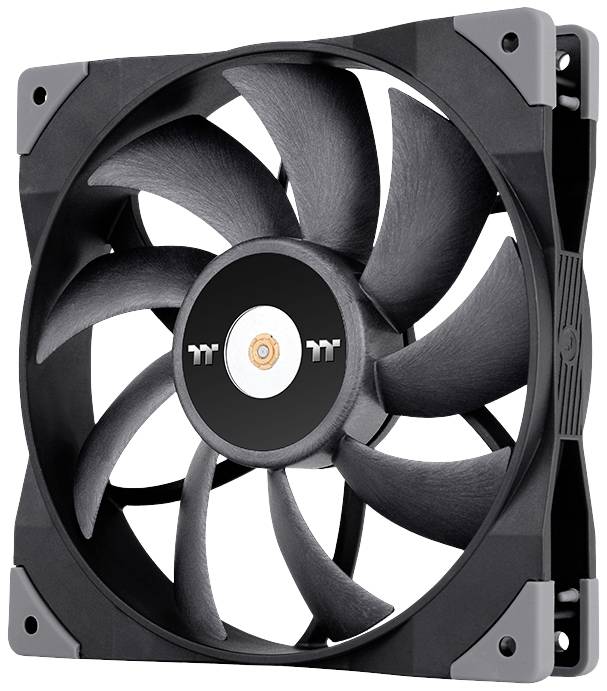Thermaltake TOUGHFAN 14 PC-Gehäuse-Lüfter Schwarz (B x H x T) 140 x 140 x 25mm