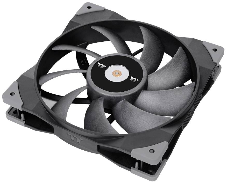 Thermaltake TOUGHFAN 14 PC-Gehäuse-Lüfter Schwarz (B x H x T) 140 x 140 x 25mm