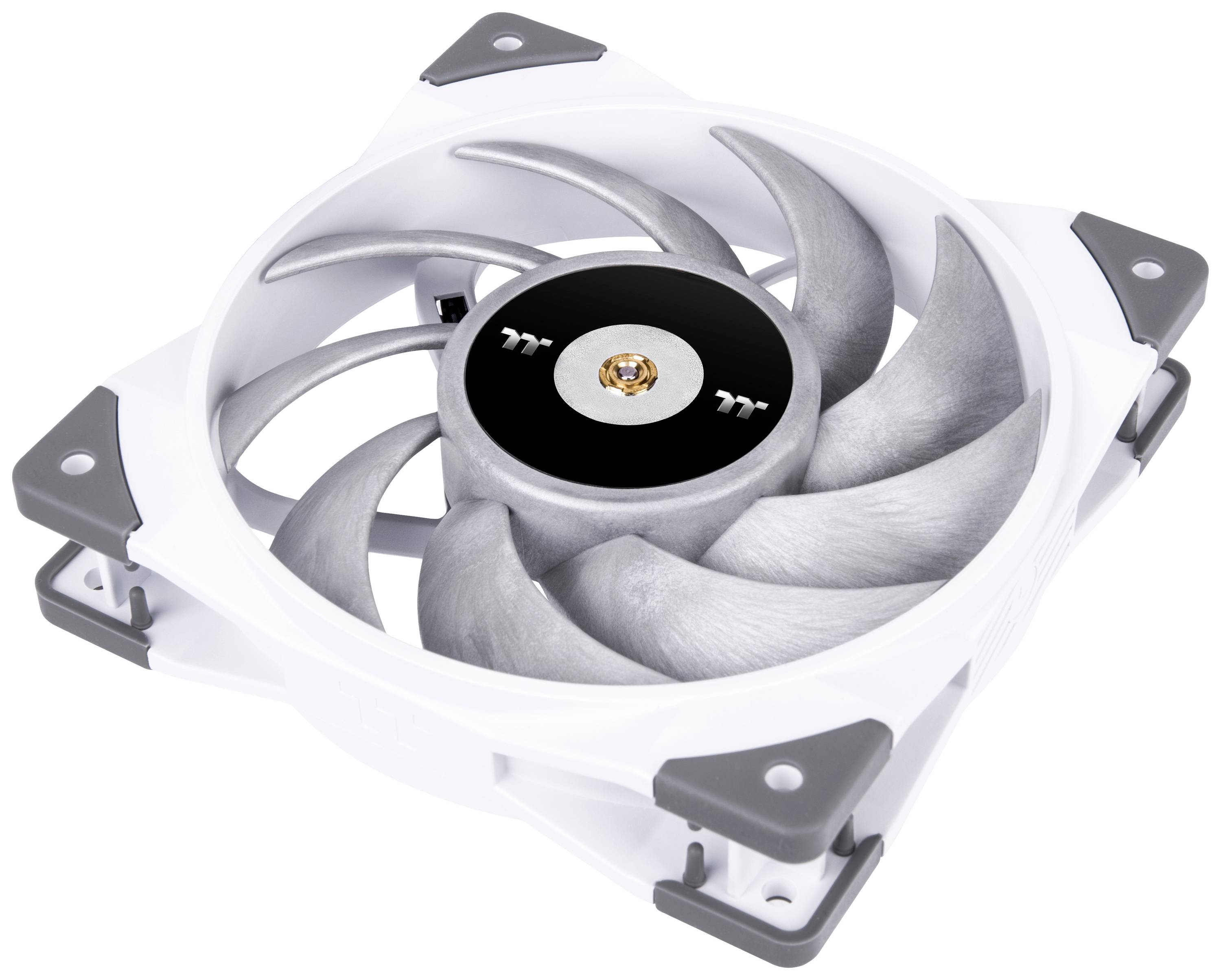 Thermaltake TOUGHFAN 12 PC-Gehäuse-Lüfter Weiß (B x H x T) 120 x 120 x 25mm