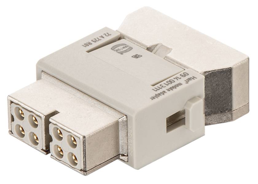 HARTING 09142083121 Stifteinsatz 8 Crimpen 1St.