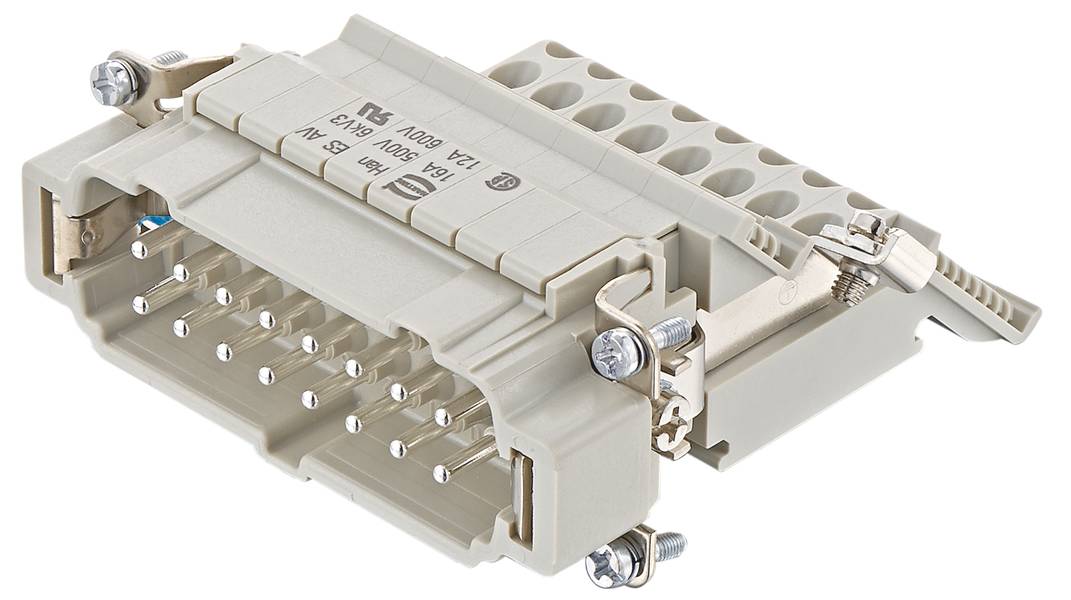 HARTING 09330164639 Stifteinsatz 16 Käfigzugfederanschluss 1St.