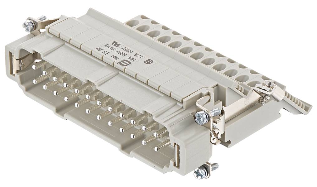 HARTING 09330244639 Stifteinsatz 24 Käfigzugfederanschluss 1St.