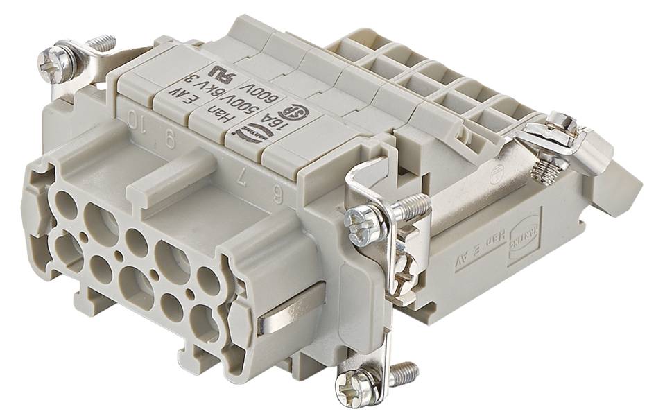 HARTING 09330104736 Stifteinsatz 10 Schrauben 1St.