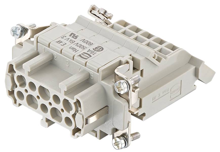 HARTING 09330104726 Stifteinsatz 10 Schrauben 1St.