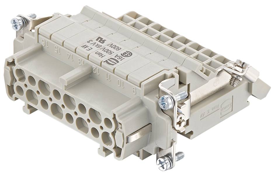 HARTING 09330164736 Stifteinsatz 16 Schrauben 1St.