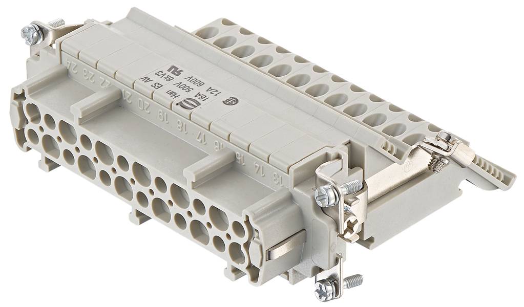 HARTING 09330244736 Stifteinsatz 24 Schrauben 1St.