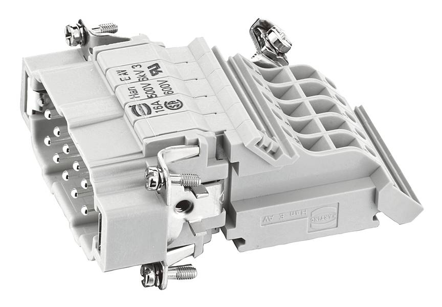HARTING 09330104625 Stifteinsatz 10 Schrauben 1St.