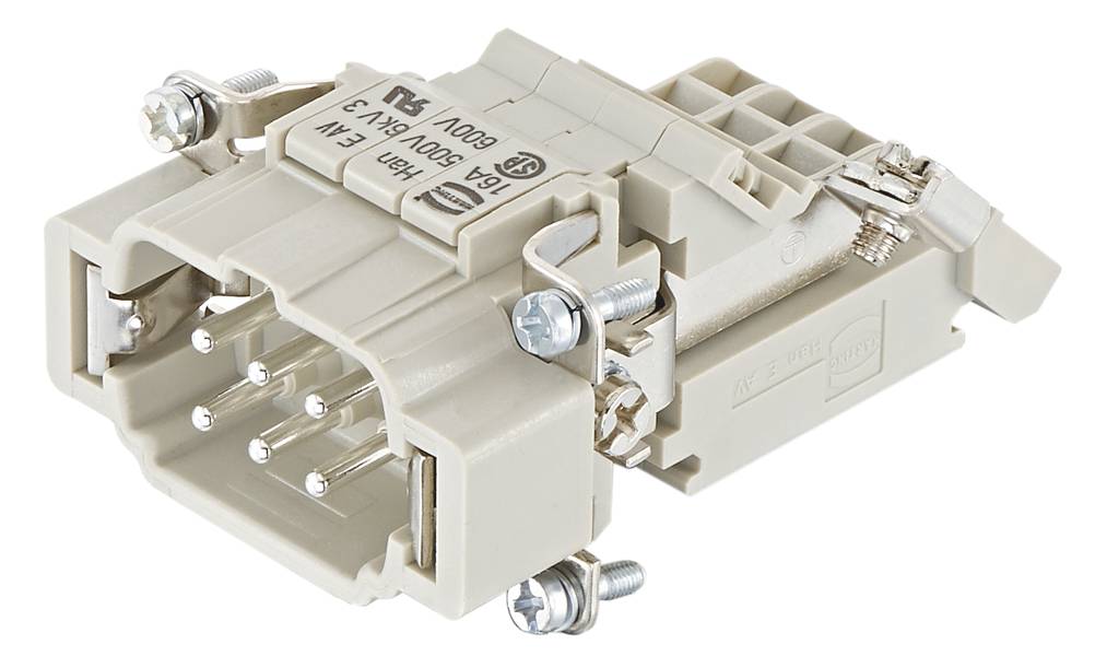 HARTING 09330064636 Stifteinsatz 6 Schrauben 1 St.