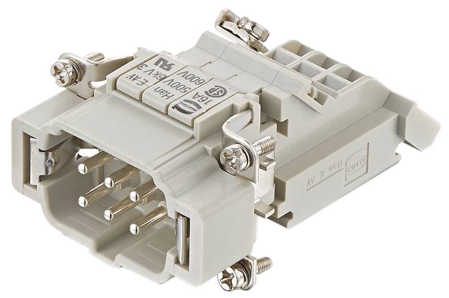 HARTING 09330064625 Stifteinsatz 6 Schrauben 1St.
