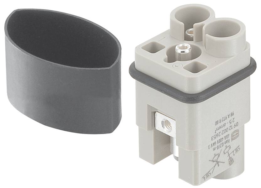 HARTING 09120022656 Stifteinsatz 2 Axialschraubanschluss 1St.