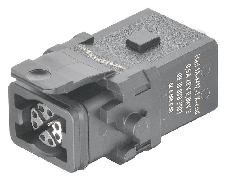 HARTING 09100083101 Stifteinsatz 8 Crimpen 1St.