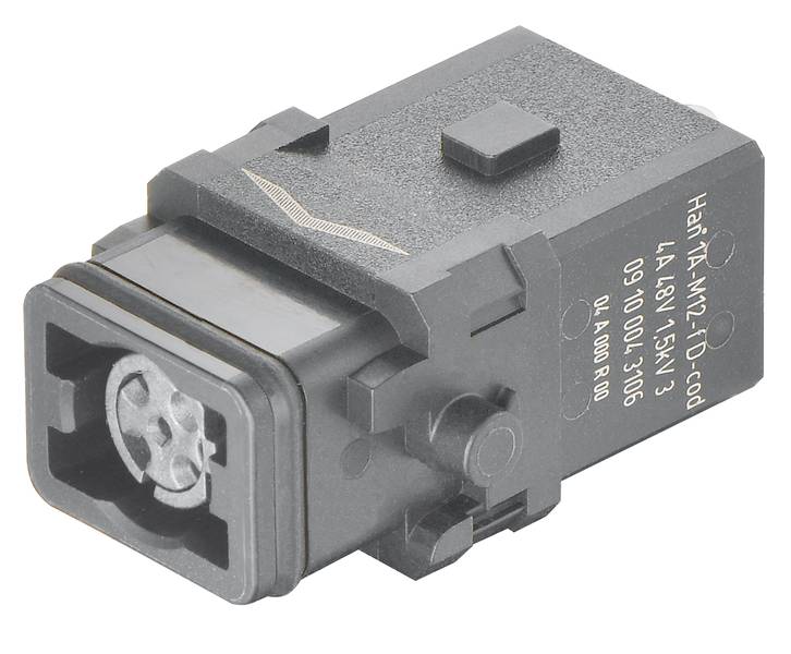 HARTING 09100043106 Stifteinsatz 4 Crimpen 1St.