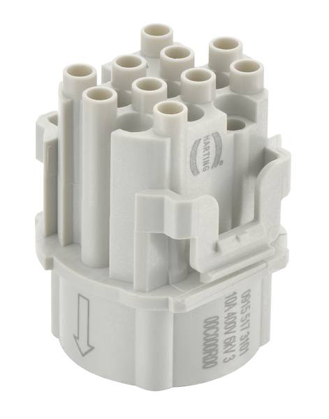 HARTING 09155173101 Stifteinsatz 17 Crimpen 1St.