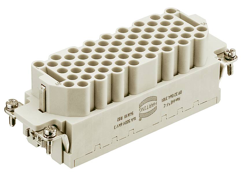 HARTING 09322643101 Stifteinsatz 64 Crimpen 1St.