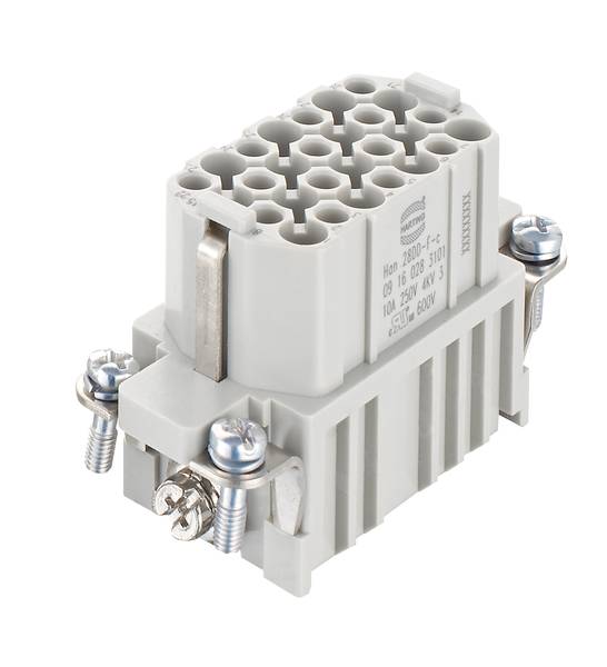 HARTING 09160283101 Stifteinsatz 28 Crimpen 1 St.