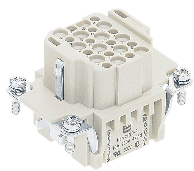 HARTING 09162243101 Stifteinsatz 24 Crimpen 1St.