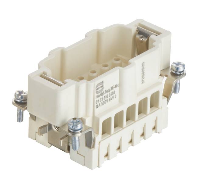 HARTING 09338102604 Stifteinsatz 10 Crimpen 1St.