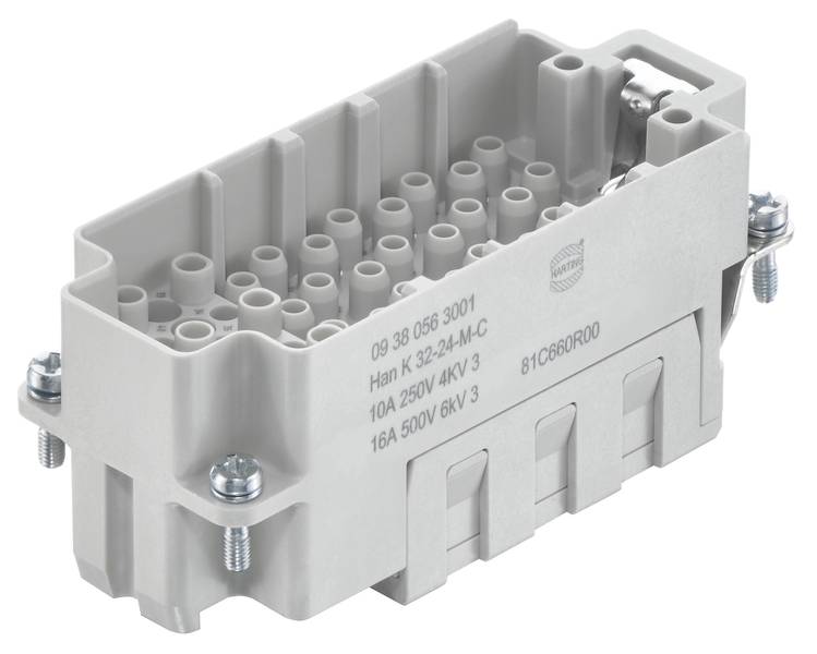 HARTING 09380563001 Stifteinsatz 56 Crimpen 1St.