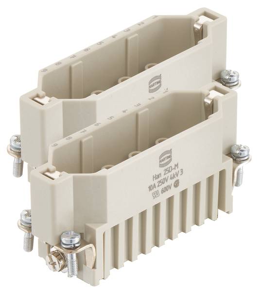 HARTING 09210253011 Stifteinsatz 50 Crimpen 1St.