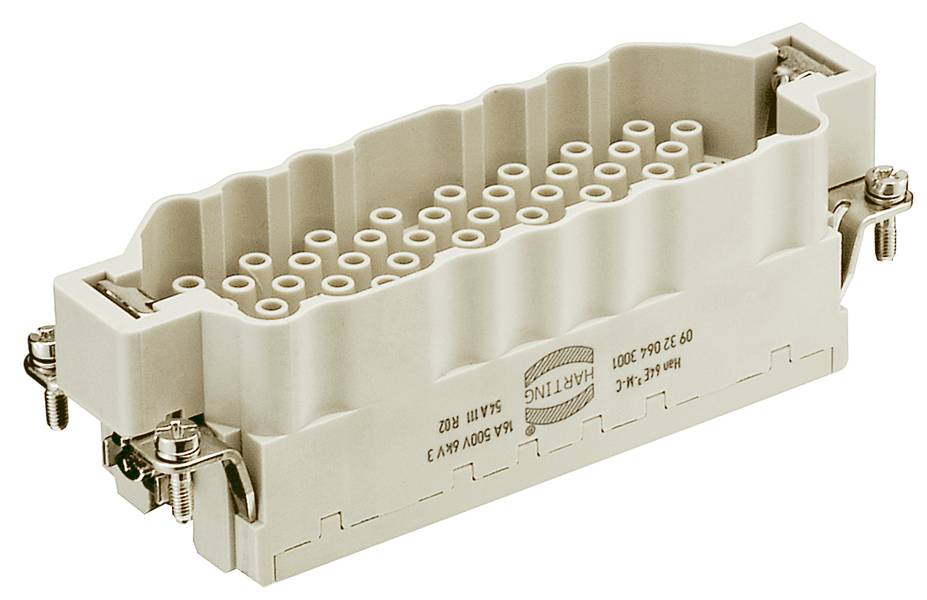 HARTING 09322643001 Stifteinsatz 64 Crimpen 1St.
