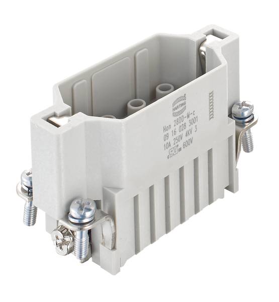 HARTING 09160283001 Stifteinsatz 28 Crimpen 1St.