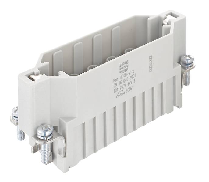 HARTING 09160403001 Stifteinsatz 40 Crimpen 1 St.