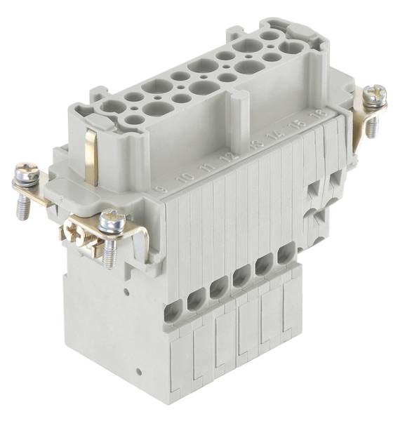 HARTING 09330162725 Stifteinsatz 12 Käfigzugfederanschluss