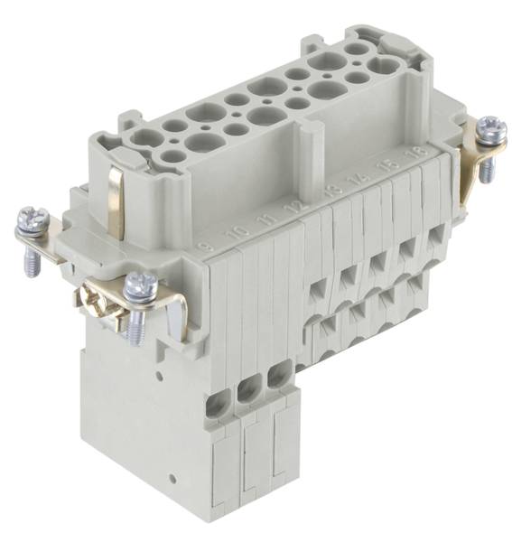 HARTING 09330162728 Stifteinsatz 14 Käfigzugfederanschluss 1St.