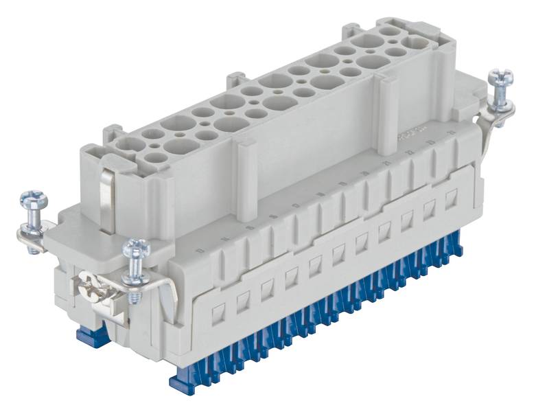 HARTING 09330242748 Stifteinsatz 24 Käfigzugfederanschluss 1St.