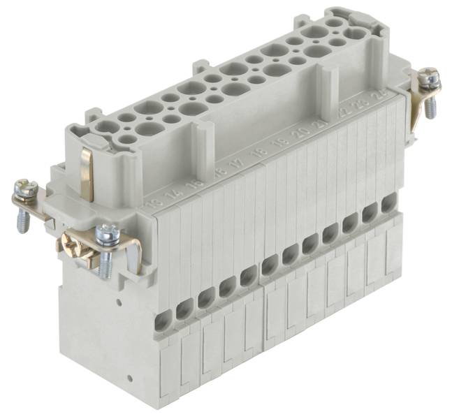 HARTING 09330242758 Stifteinsatz 8 Käfigzugfederanschluss 1St.