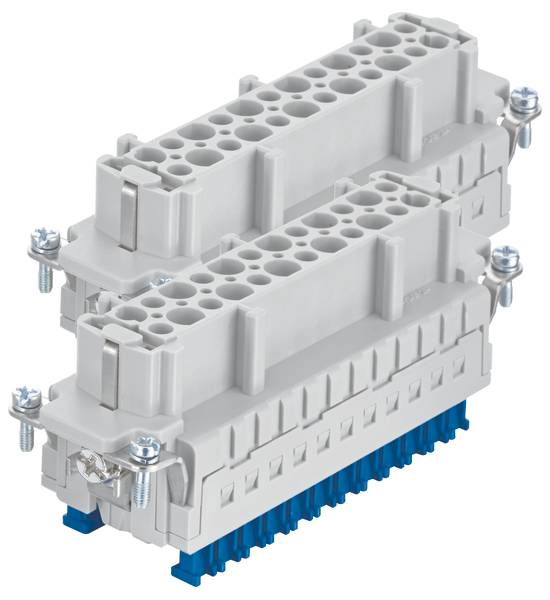 HARTING 09330242788 Stifteinsatz 48 Käfigzugfederanschluss 1St.