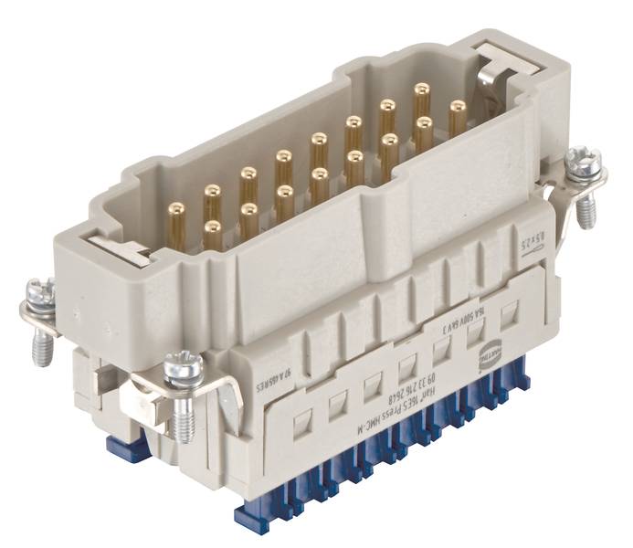 HARTING 09332162648 Stifteinsatz 16 Käfigzugfederanschluss 1St.