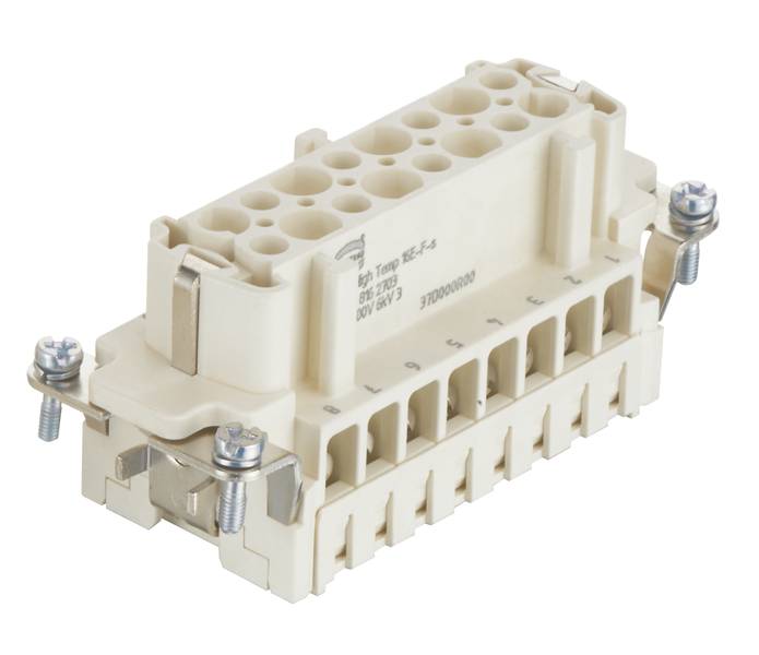 HARTING 09338162703 Stifteinsatz 16 Schrauben 1St.