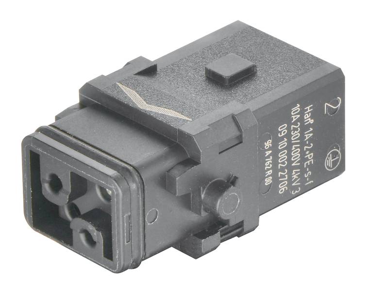 HARTING 09100022706 Stifteinsatz 2 Schrauben 1St.