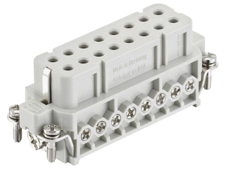 HARTING 09200162891 Stifteinsatz 16 Schrauben 1St.