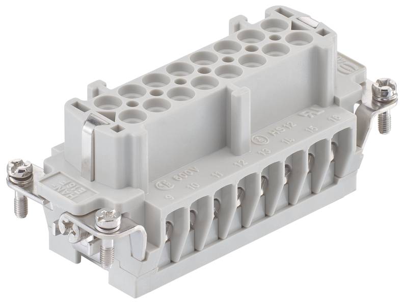 HARTING 09330162791 Stifteinsatz 16 Schrauben 1St.